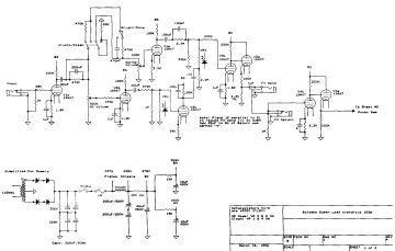 Soldano SLO100 schematic circuit diagram